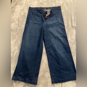 Old Navy Dark Blue Wide-Leg Jeans